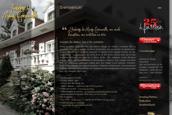 Rhea theme site design template sample