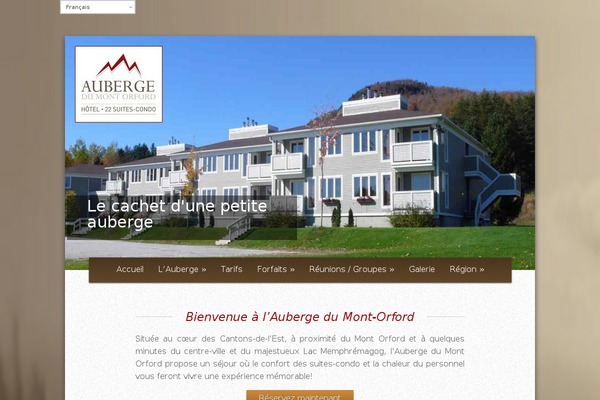aubergedumontorford.com site used Lamoon