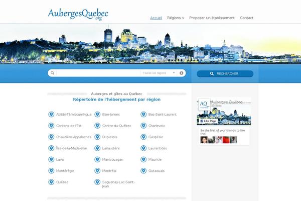Directory-child theme site design template sample