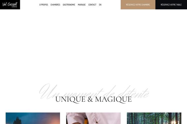 Hotel-lux theme site design template sample