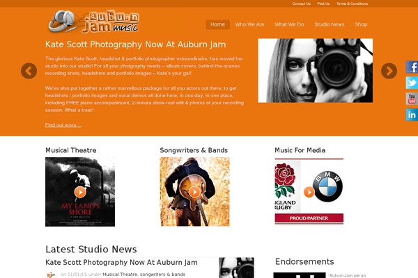 Appply theme site design template sample