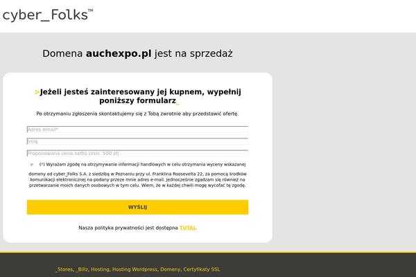 Cyberfolks theme site design template sample