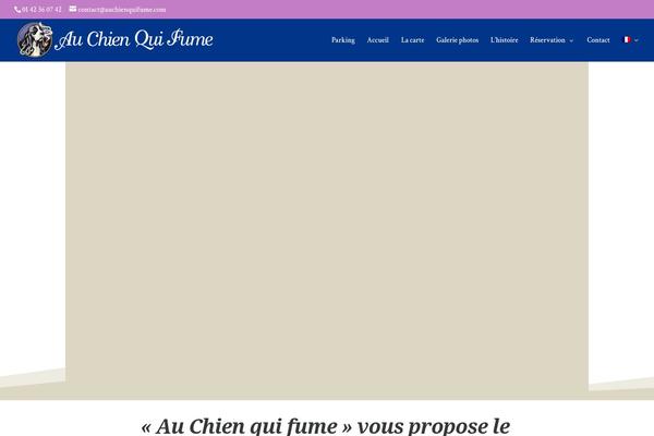Divi-enfant theme site design template sample