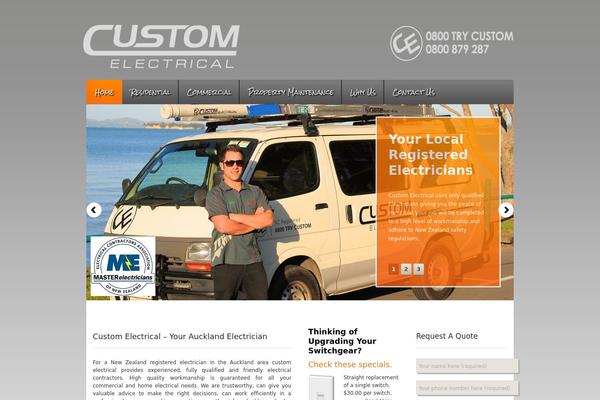 aucklandelectrician.net.nz site used Theme1745