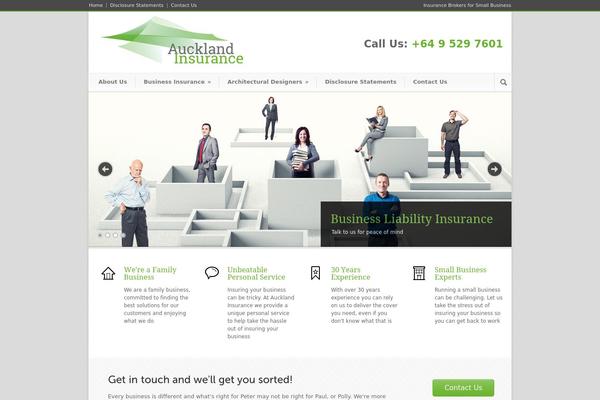 Modernize v3 theme site design template sample