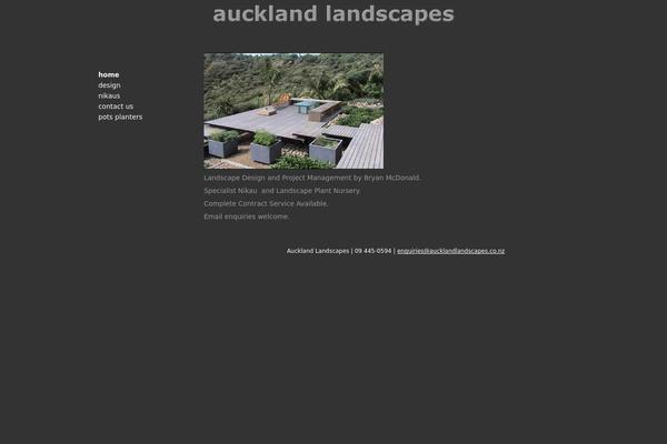 aucklandlandscapes.co.nz site used Drg