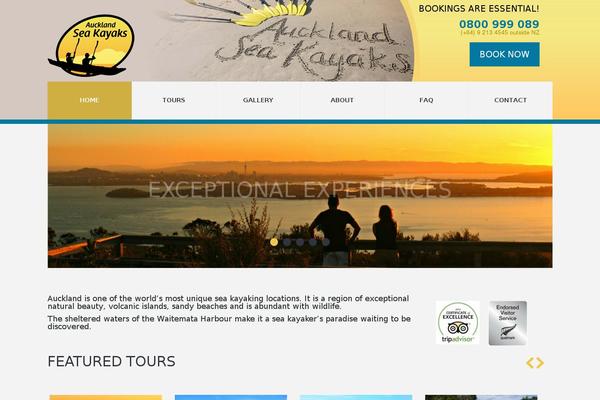 aucklandseakayaks.co.nz site used Theme49281
