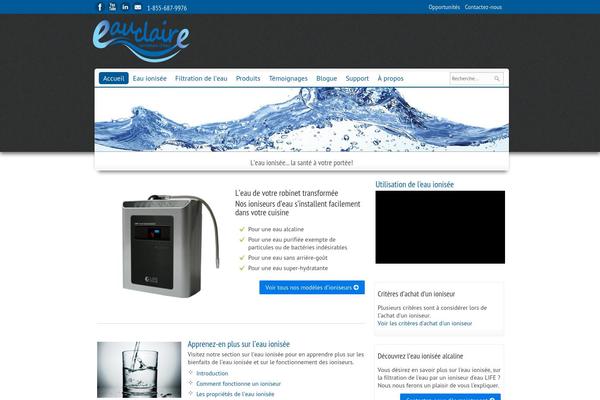 auclairdistribution.com site used Corbiz