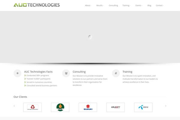 Site using Aqua Page Builder plugin