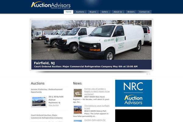 PureVISION theme site design template sample