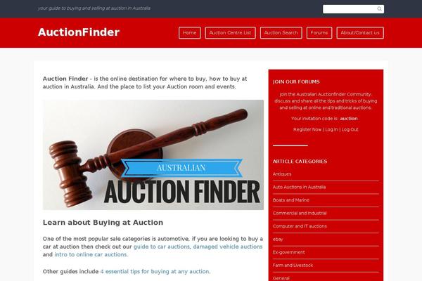 Hueman theme site design template sample