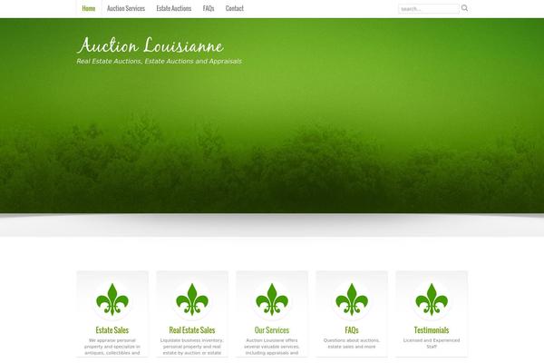Fairytale theme site design template sample