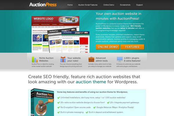 Pp theme site design template sample