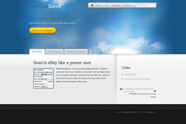 MyProduct theme site design template sample