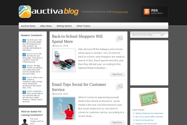 iNove theme site design template sample