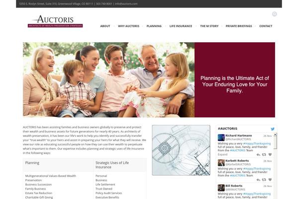 Rocco theme site design template sample