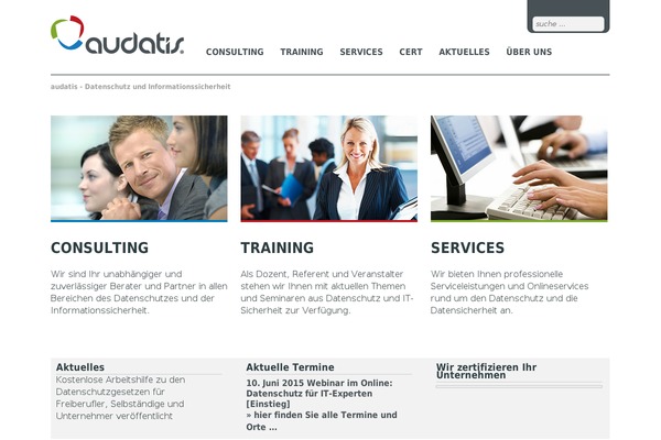 audatis.de site used Audatis