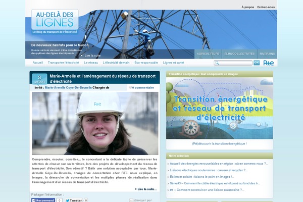 RTE theme websites examples