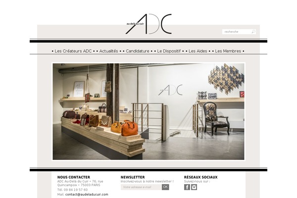 Adc theme site design template sample