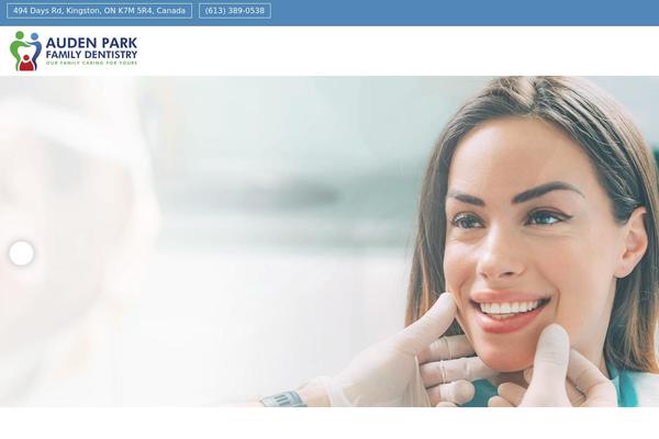 Dental theme site design template sample