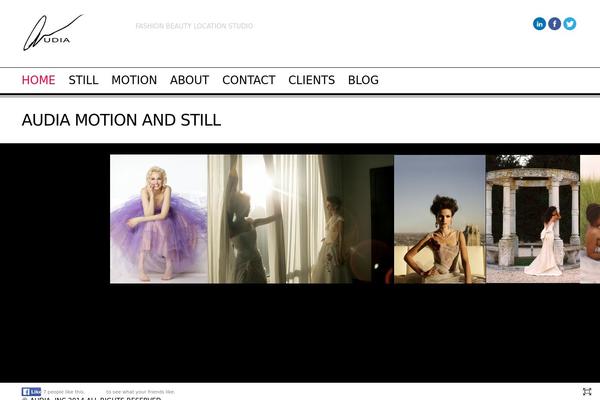 Iris theme site design template sample