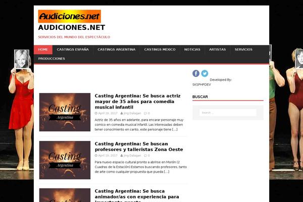 Site using Social Profile Linking plugin