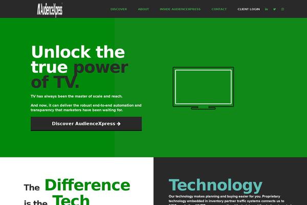Bones theme site design template sample