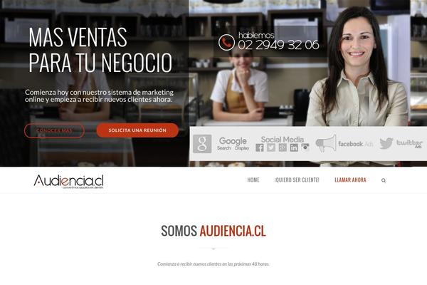 Vela theme site design template sample