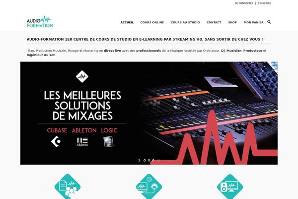 Cubus theme site design template sample