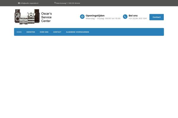 Tech-life theme site design template sample
