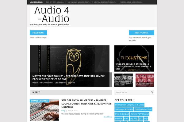Point theme site design template sample