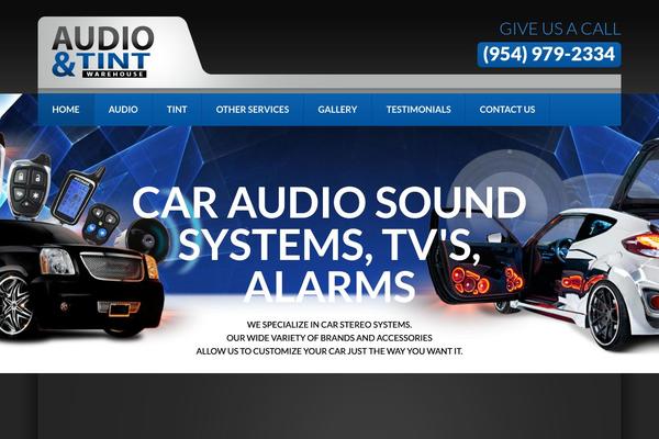 audioandtint.com site used Theme52721