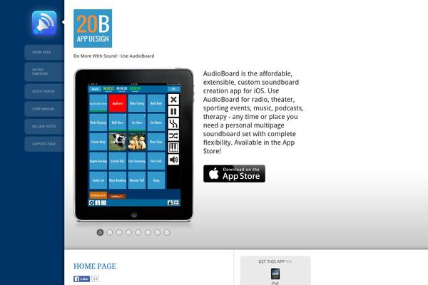 Appifywp theme site design template sample