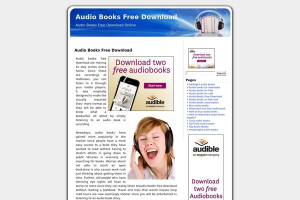 audiobooksfreedownload.info site used Blueberry