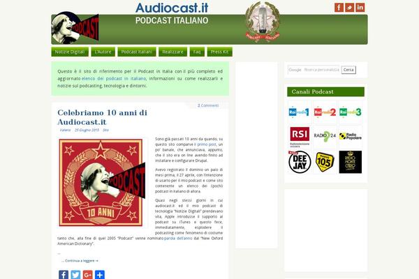 Parabola theme site design template sample