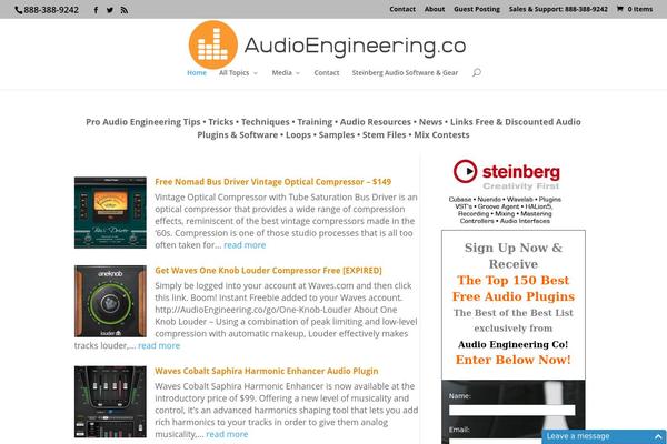 Site using SAM Pro (Free Edition) plugin