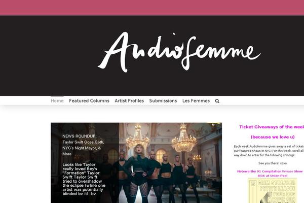 Storefront Child theme site design template sample