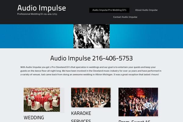 Alexandria theme site design template sample