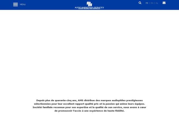 Ams theme site design template sample