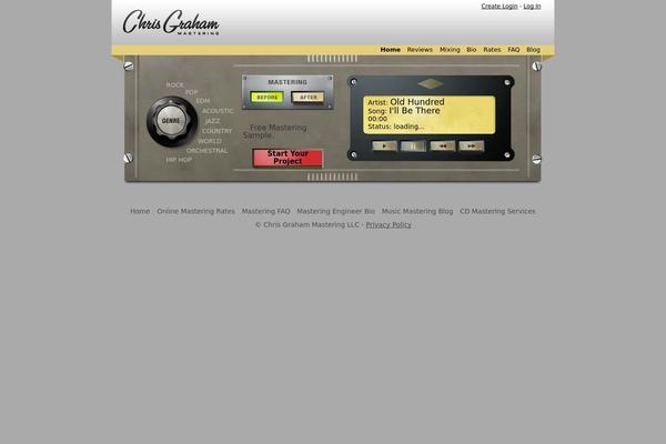 Site using Column Shortcodes plugin