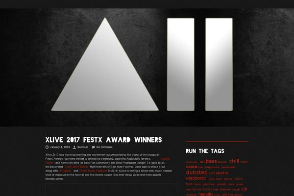 Musicpro theme site design template sample
