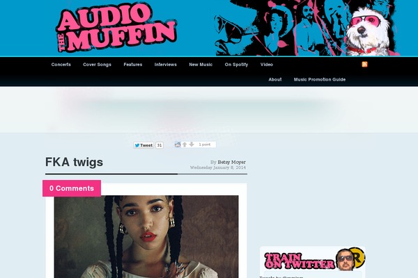 Magazeen theme site design template sample