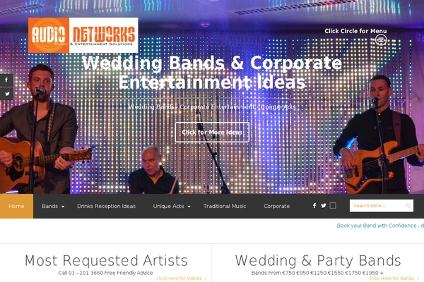 Site using ACF Recent Posts Widget plugin
