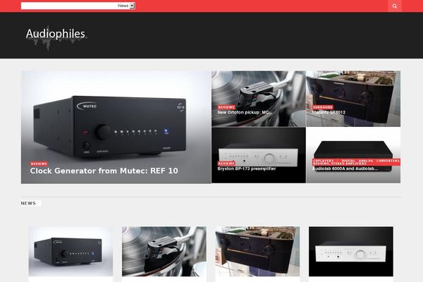 Noticia theme site design template sample