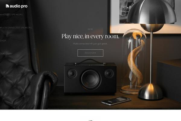 audiopro.se site used Audio-pro