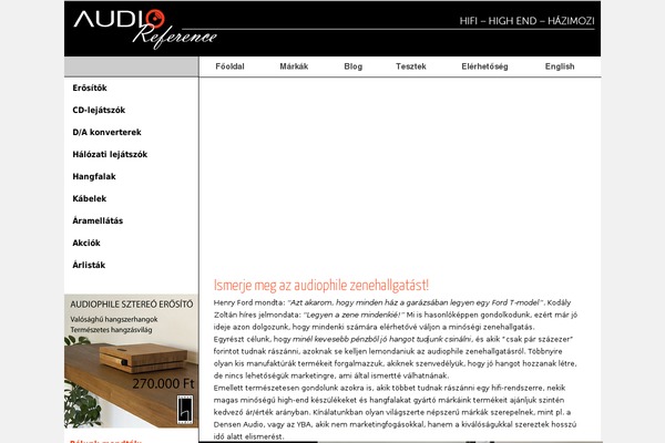 audioreference.hu site used Audio