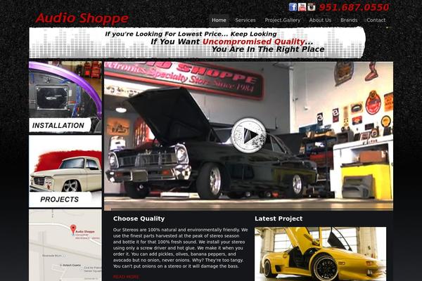 Nano2 theme site design template sample