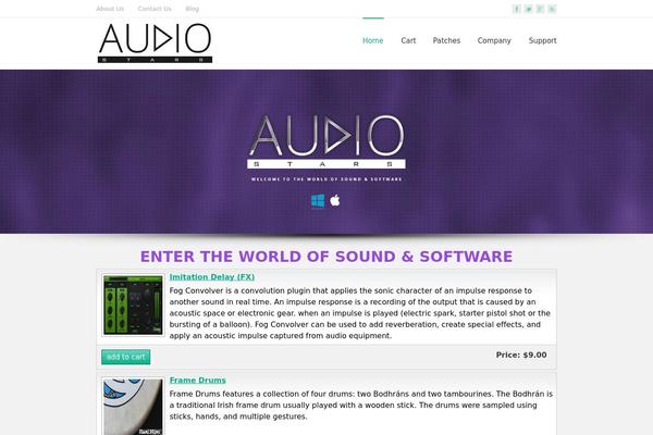 RestImpo theme site design template sample