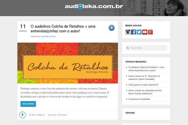 GoBlog theme site design template sample