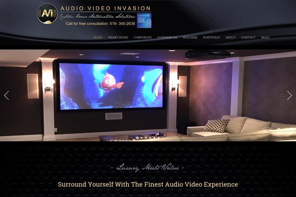 Amber theme site design template sample